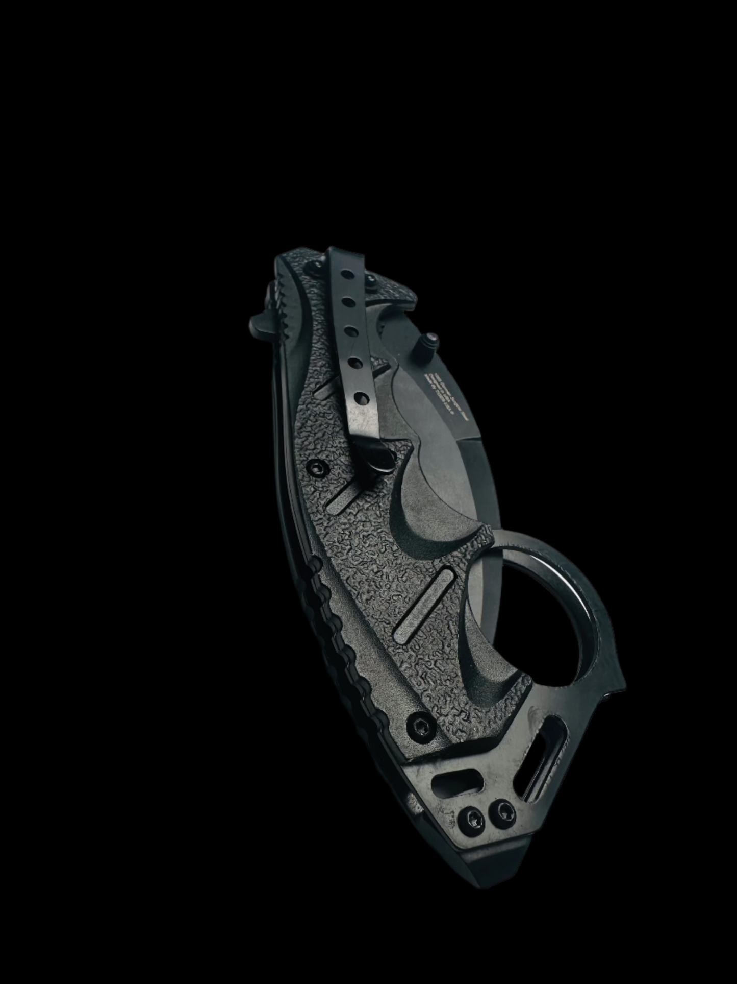 Black Combat Style Karambit