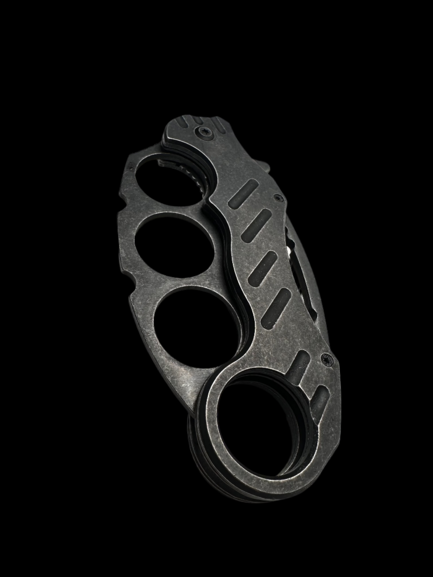 Brass Knuckle Folding Knife