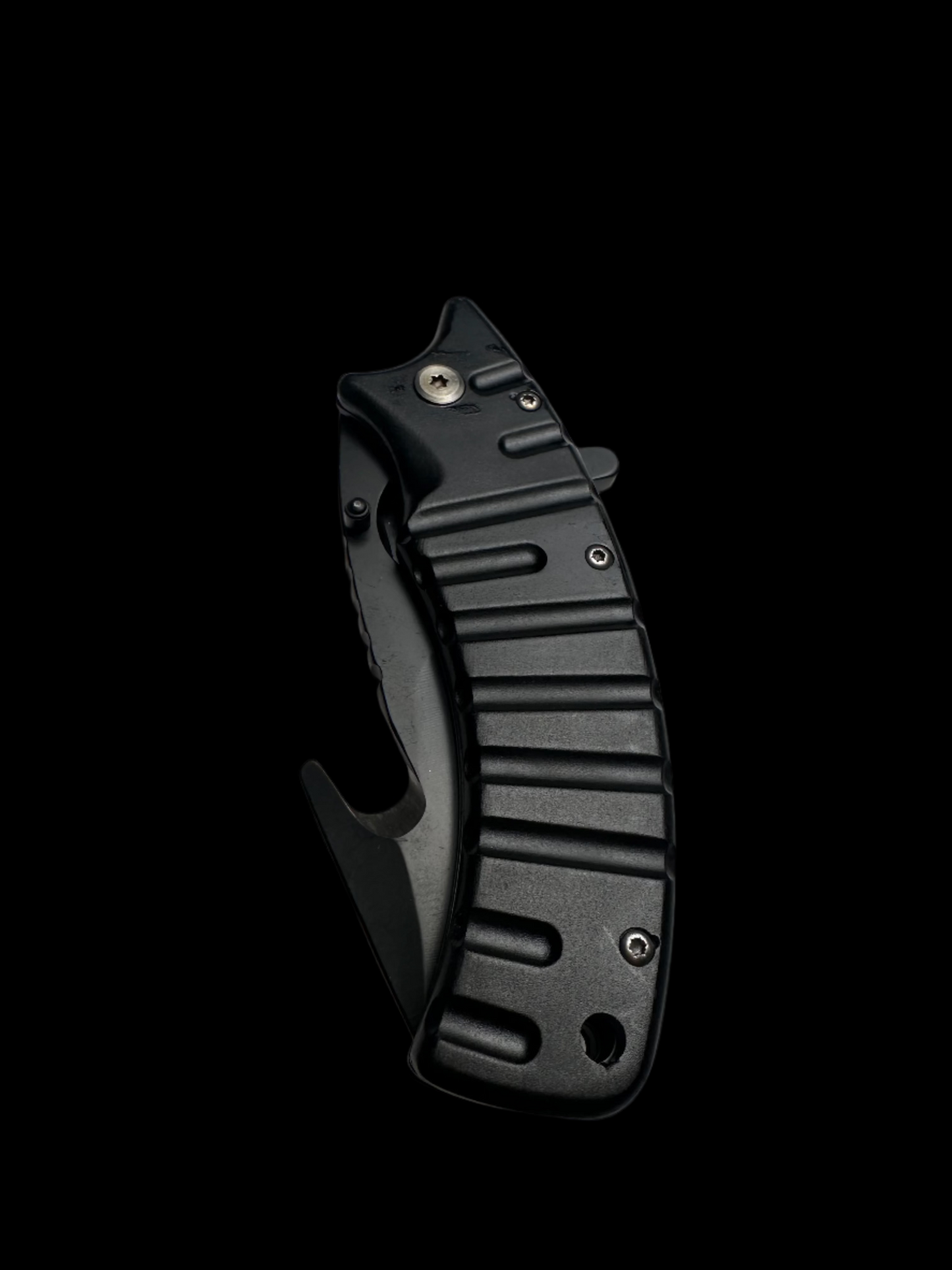 Black Folding Gutting Knife