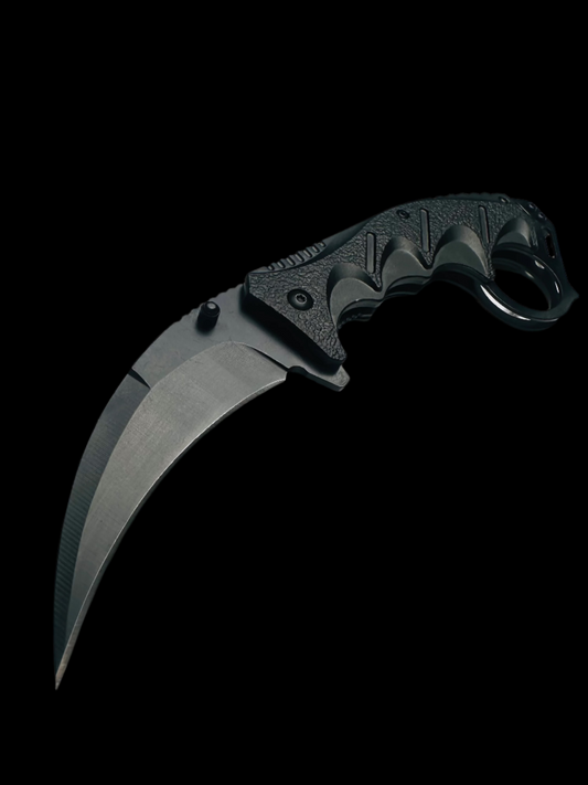 Black Combat Style Karambit